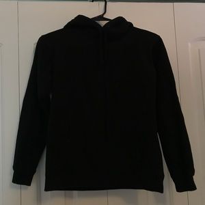 Black hoodie